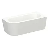 Bette BetteStarlet V Silhouette Badewanne 6680-440CELVK snow, 165x75x42cm, mit Schürze