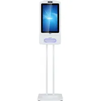 Allnet Display 21 Zoll, Desinfektionsterminal zbh. Standfuss, Farbe weiss,
