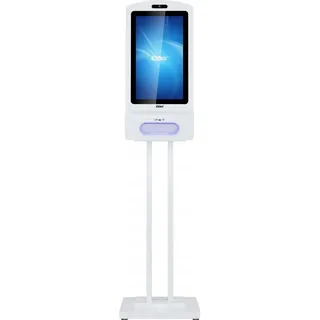 Allnet Display 21 Zoll, Desinfektionsterminal zbh. Standfuss, Farbe weiss, Telefon Zubehör