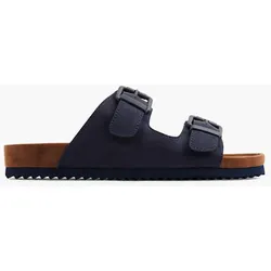 Pantolette - Damen - navyblau