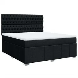 vidaXL Boxspringbett 180 x 200 cm Schwarz