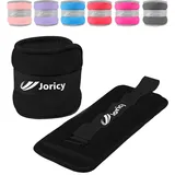 JORICY Knöchelgewicht, Gewichtsmanschetten Fuß für Männer Frauen 5 kg 1 Paar Fußgewichte Gewichte für Beine und Arme, Gewichte Set am Knöchel Handgelenk Fussgewichte Handgewichte