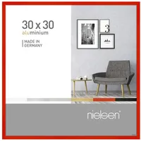 Nielsen Bilderrahmen, 30 x 30 cm, Aluminium, Rot glanz,