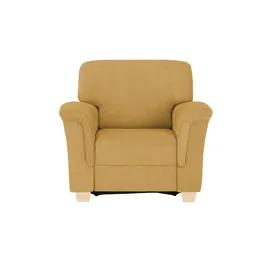 Smart Relaxsessel Valencia Mikrofaser 100 x 90 x 93 cm Gelb