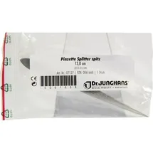 Dr. Junghans Pinzette Splitter spitz 13 cm