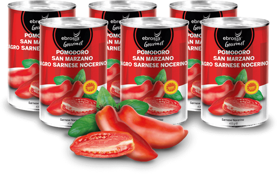 Vorteilspaket San Marzano Tomaten DOP 2400 g(6x400g)