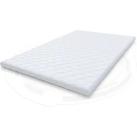 Fdm Latex MAX Matratzentopper 140 x 200 cm weiß