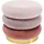 Kare Hocker Bloom 45 x 40 x 45 cm Rosa/Beige