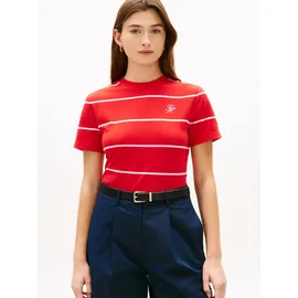 Tommy Hilfiger TH SCRIPT REGULAR C-NECK SHORT SLEEVE TEE Pink XL