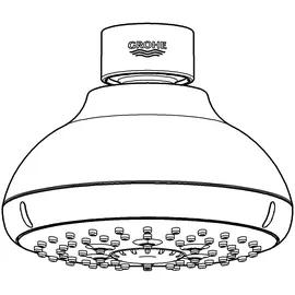 Grohe Tempesta 100 Kopfbrause 4 Strahlarten (27606001)