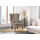 GUTMANN FACTORY Ohrensessel Versailles Polyester 72 x 104 x 85 cm Braun