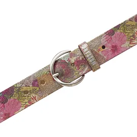 Mustang Damengürtel Leder 4 cm bunt 100
