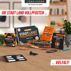 Denkriesen Stadt Land Vollpfosten Levels Rotlicht Edition