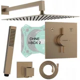 Hansgrohe DuoTurn E Duschsystem Regendusche 30x30cm bronze 80-O
