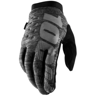 100% Brisker Offroad handschuhe Heather Grey l