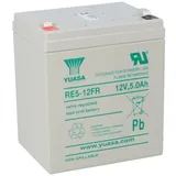 YUASA Blei-Akku RE5-12FR Pb 12V / 5Ah 6-9 Jahresbatterie, Faston 6,3