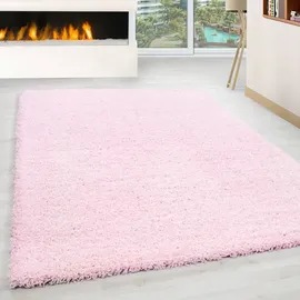 Ayyildiz Teppiche Life Shaggy 1500 Hochflorteppich 80 x 150 cm pink