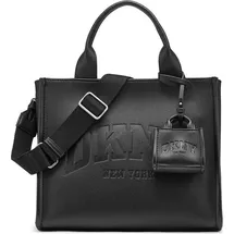 DKNY Hadlee Md Handtasche Kunstleder Black/Gold