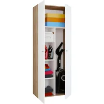 VCM Vandol Waschmaschinenschrank 70 x 178 x 40 cm Weiß