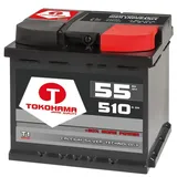 Autobatterie 55Ah +30% mehr Leistung Calcium 12V ersetzt 44Ah 45Ah 52Ah 54Ah