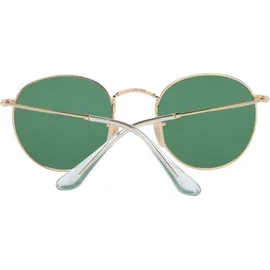 Ray-Ban Round Metal RB3447 001 50-21 polished gold/green classic