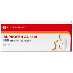 Ibuprofen AL akut 400 mg Filmtabletten bei akuten Schmerzen