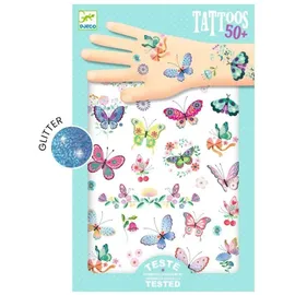 Djeco Tattoos: Schmetterlinge