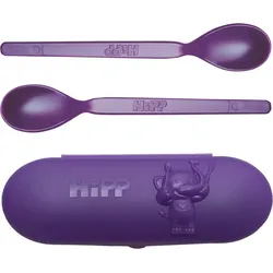 Hipp Spoons Set Geschirrset unterwegs Purple