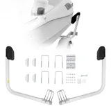 Vevor T-Form Anhängerpfahl Bootsanhänger Anleitung Kurbelstütze Bootsführung, 330 mm Einstellbare Breite Boat Trailer Guide-on - Ersatzteile und Zubehör für Skiboot Fischerboot Segelbootanhänger