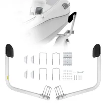 Vevor T-Form Anhängerpfahl Bootsanhänger Anleitung Kurbelstütze Bootsführung, 330 mm Einstellbare Breite Boat Trailer Guide-on - Ersatzteile und Zubehör für Skiboot Fischerboot Segelbootanhänger