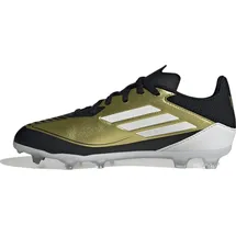 adidas Messi F50 League Kids FG/MG Gold Metallic / Cloud White / Core Black 36