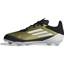 adidas Messi F50 League Kids FG/MG Gold Metallic / Cloud White / Core Black 36