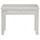Home Affaire Schreibtisch HOME AFFAIRE "Lavin", beige (cremefarben), B:111cm H:81cm T:57cm, Tische, Schreibtisch, Mangoholz, mit dekorativen Schnitzereien, Handgefertigt, Breite 111 cm