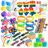 Joyin 60 Stücke Kindergeburtstag Mitgebsel Set, Popular Fidget, Partyspielzeuge, Goodie Bags Fillers für Kindergeburtstag Gastgeschenke, Give Aways Kindergeburtstag Klassenzimmer Preise