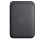 Apple iPhone Feingewebe Wallet mit MagSafe Schwarz