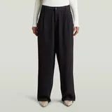 G-Star Pleated Chino Schwarz 32-34