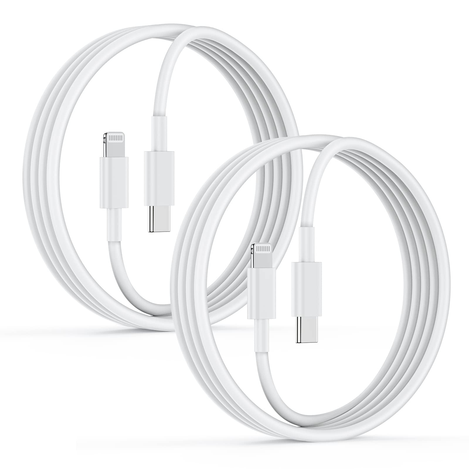 USB C Lightning Kabel 1M 2Pack, [Apple MFi Zertifiziert] Ladekabel Original, USB C auf Lightning Schnellladekabel für iPhone 14 Pro/14 Pro Max/13 Pro Max/13/12 Mini/12/11 Pro/XR/XS/X/SE/8Plus