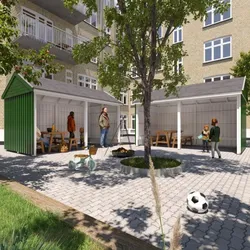 PLUS Classic Geräteraum 2 Modulen - offener Fassade