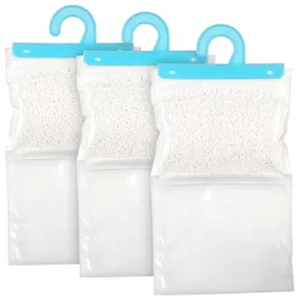 Sichler Haushaltsgeräte Raumentfeuchter: 3er-Set XXL-Kleiderschrank-Entfeuchter zum Aufhängen, je bis zu 1 l (Luftentfeuchter Kleiderschrank, tragbarer Luftentfeuchter, Schublade)