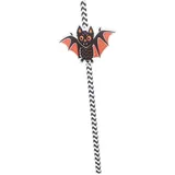 Mobestech Einzigartige Halloween-fledermaus-strohhalme Aus Papier Trinkhalme Für Party-dekorationen