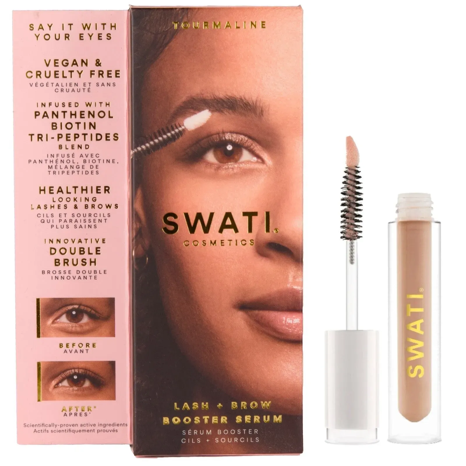 SWATI Lash & Brow Booster Serum Tourmaline