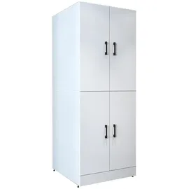 roomart Dora Waschmaschinenschrank 70 x 186 x 74 cm Weiß