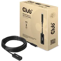 Club 3D USB-C auf USB-A 5 m Schwarz