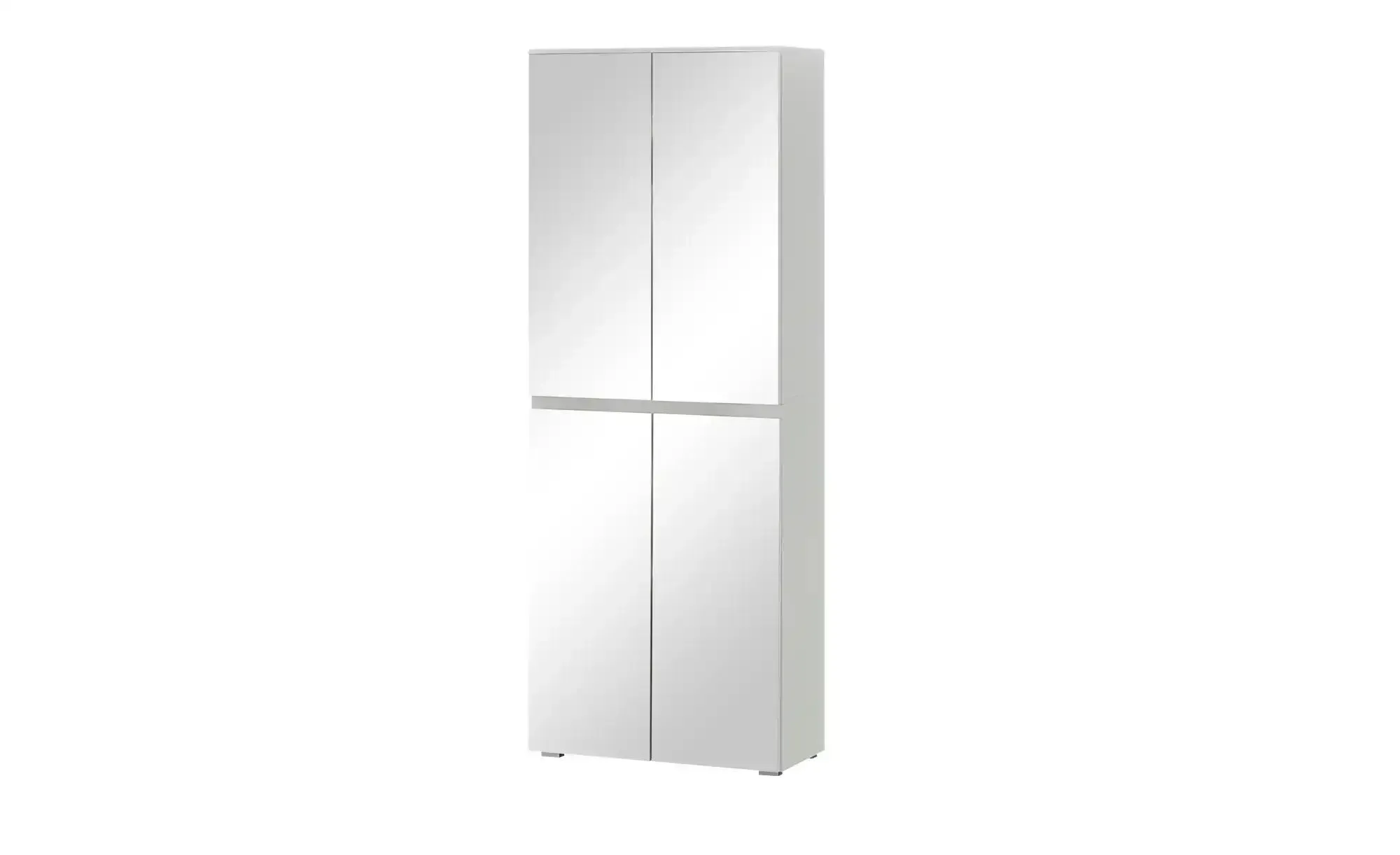smart Mehrzweckhochschrank  BEN ¦ weiß ¦ Maße (cm): B: 80 H: 210 T: 37.0