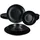 Mambocat Panther Tafelservice 12-tlg. schwarz