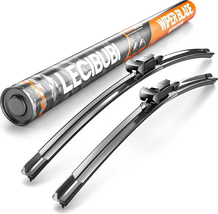 LECIBUBI Scheibenwischer für BMW 3er (E90/F30/G20), 4er G22, Audi A3 8P, Mercedes A/B/GLA-Klasse - Originalgetreue Passform - 600mm+475mm