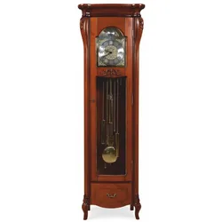 Casa Padrino Luxus Barock Standuhr / Pendeluhr Braun H. 206 cm - Barock Möbel