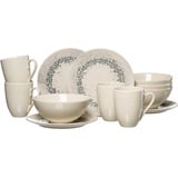 Ritzenhoff & Breker Kaffeeservice »Cecina«, (Set, 12 tlg.), Geschirr-Set, seidig schimmernde Farbglasur, beige