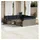 vidaXL Gartensofa-Set 13-tlg. grau Polyrattan