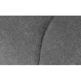 bobb Einzelsofa Isalie de Luxe ¦ grau ¦ Maße (cm): B: 206 H: 92 T: 105.0